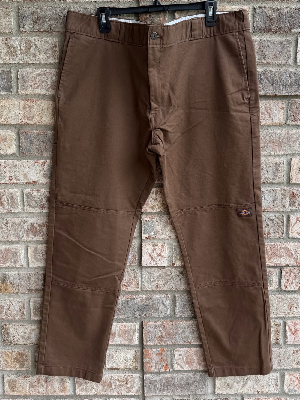 🍒💣 Dickies brown skinny straight style work pants